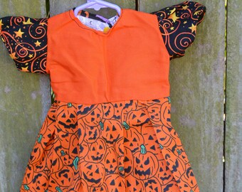 Doll Dress Homemade Halloween for 18" popular size dolls. FamilyBlessingCo