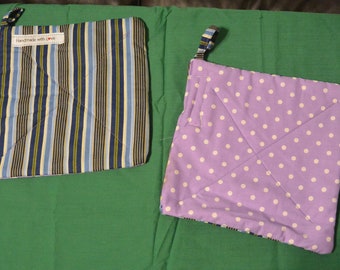 Potholder pairs, reversible homemade, familyblessingco