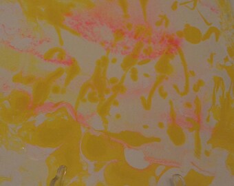 Painting, Fluid Art 10 x 10"