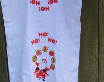 Bib fits toddler to adult, special needs, Christmas design