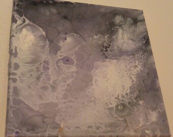 Painting, Fluid Art  10 x 10"