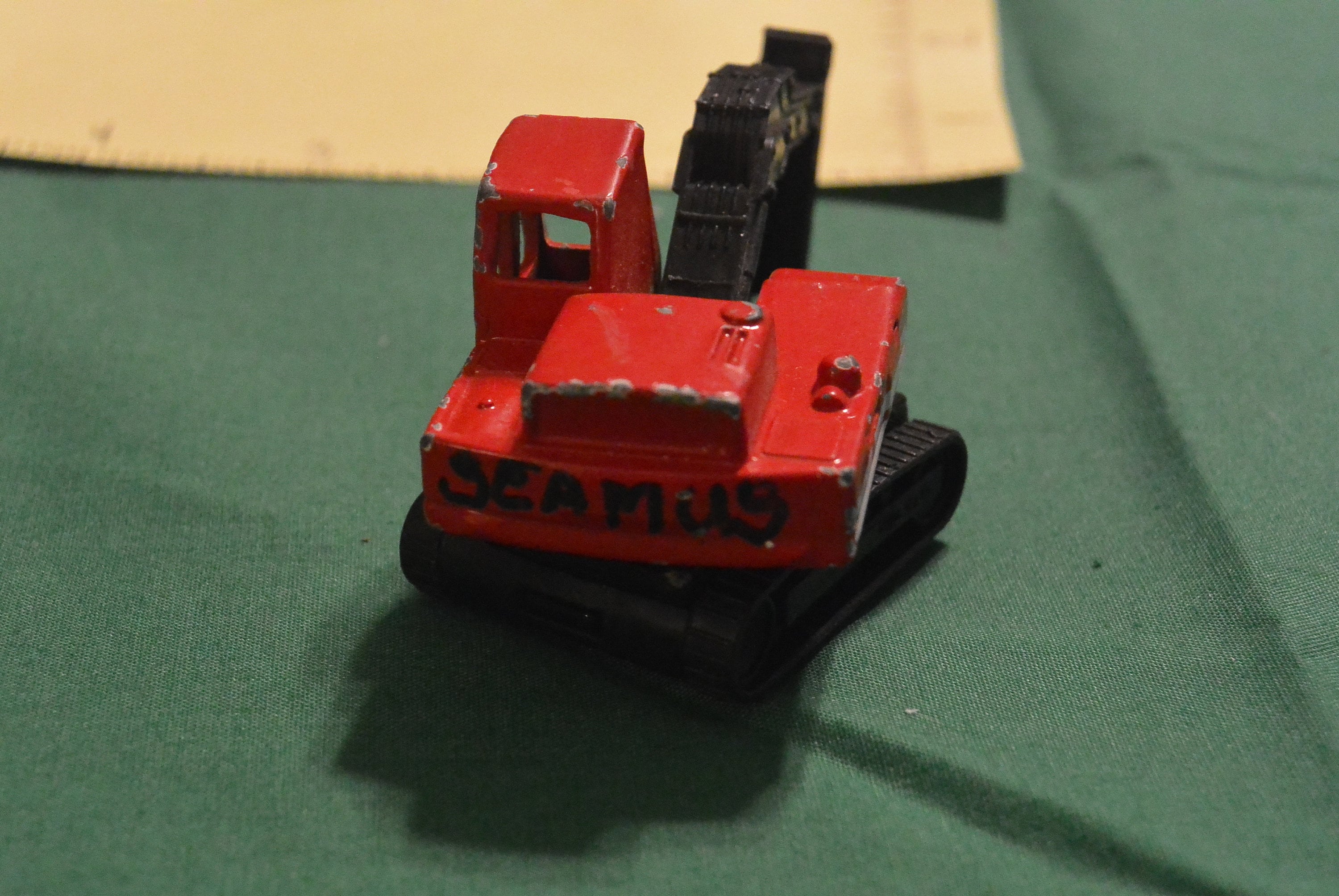 1980 Matchbox excavator, Matchbox toys