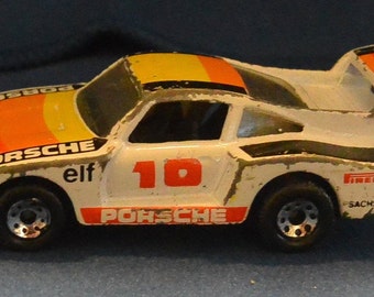 1983 Matchbox Racing Porsche, 935  racing number 10, 1:57 scale, made in macau