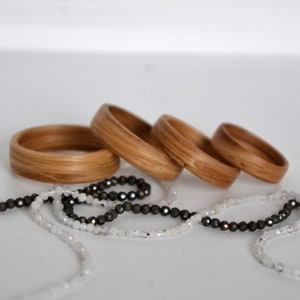 Wooden ring, wedding band, bentwood ring, handmade jewelry, wedding, bentwood rings, oak ring