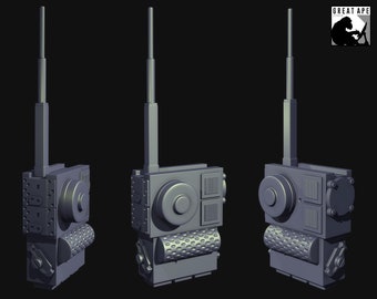 Rebel Soldier Hat Radio hoth Digital 3D 