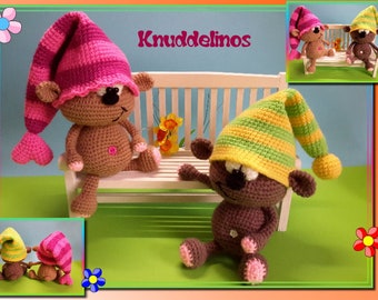 Häkelanleitung Knuddelinos, Amigurumi