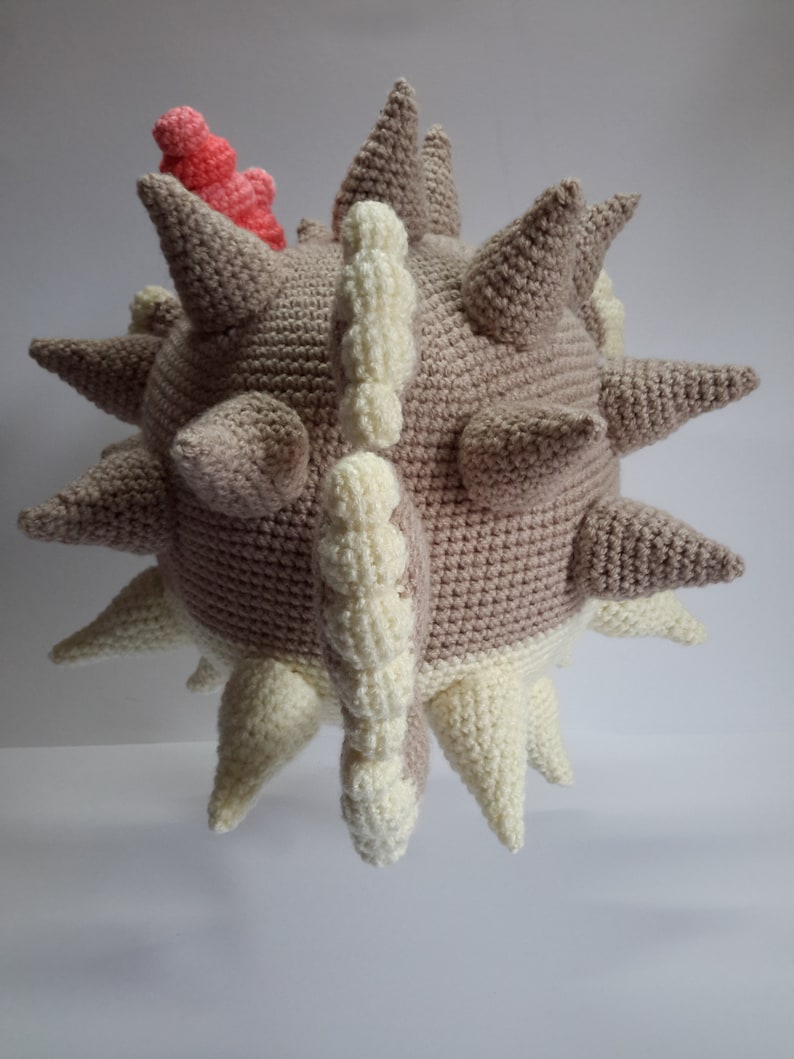 Crochet pattern porcupine fish puffi, amigurumi image 2