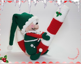 Crochet pattern "Ride on the candy cane"