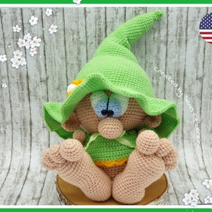 crochet pattern leprechaun, goblin, english