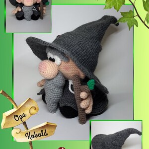 Crochet Pattern Grandpa Goblin, Little Gandalf :o image 2