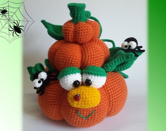 Häkelanleitung Pumpkin, Amigurumi