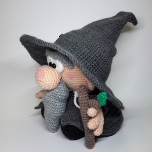 Häkelanleitung Opa Kobold, Kleiner Gandalf :o Bild 4