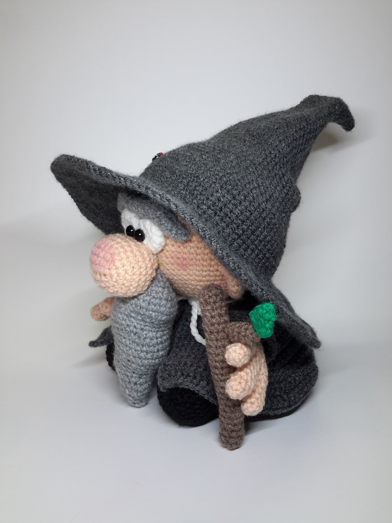 Crochet Pattern Grandpa Goblin, Little Gandalf :o image 4