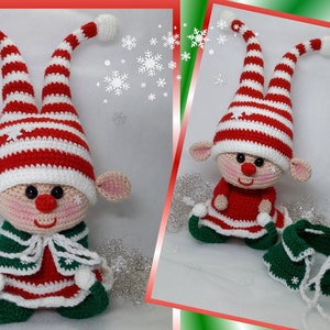 Crochet Pattern Christmas Gnome