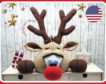 crochet pattern reindeer