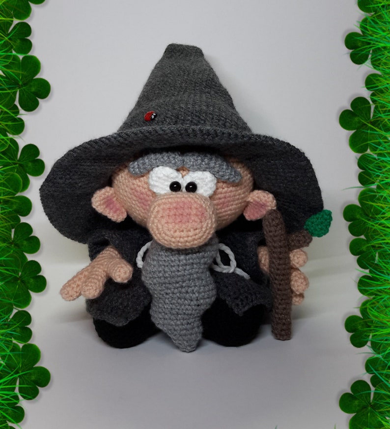 Crochet Pattern Grandpa Goblin, Little Gandalf :o image 1