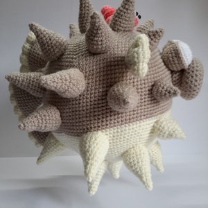 Crochet pattern porcupine fish puffi, amigurumi image 3