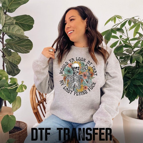 DTF Transfers Direct to Film Custom DTF Transfer Ready for - Etsy