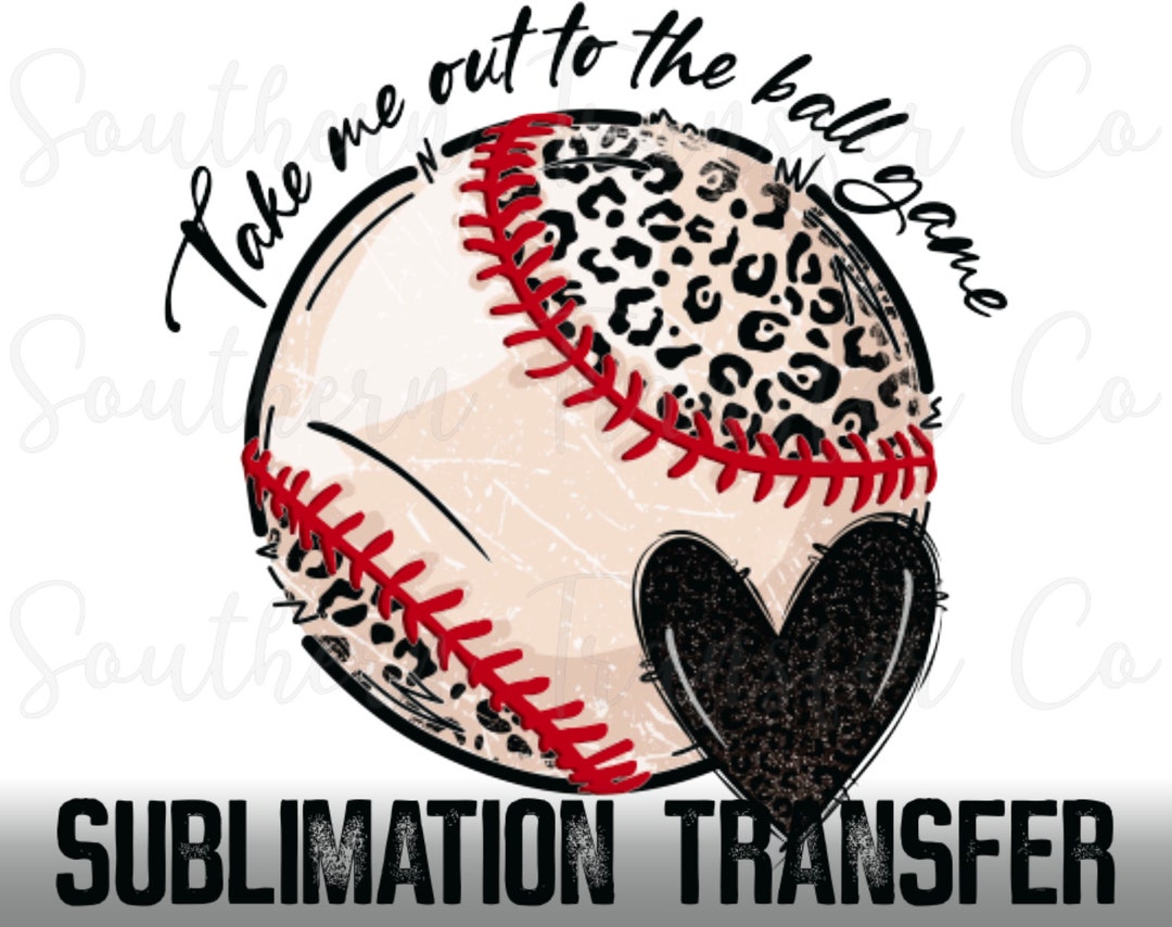 Baseball SUBLIMATION Transfer, Ready to Press SUBLIMATION Transfer ...