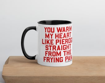 Pierogi Polish Pride Valentines Day Coffee Mug