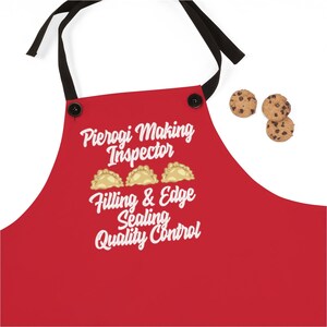 Pierogi Making Inspector Poly Twill Apron