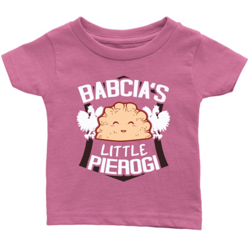 Baby Gift Polish Gifts for Babcia Babcia/'s Little Pierogi Infant Baby Shirt