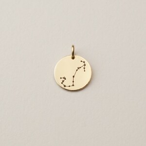 Scorpio Constellation Charm, Celestial Charm, Custom Zodiac Pendant | 14k Gold Fill, Sterling Silver, Rose Gold Fill