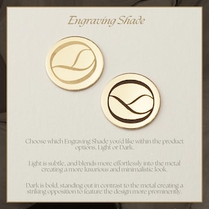 Charm de coordenadas, Charm de disco de coordenadas personalizado / Relleno de oro de 14 k, Plata de ley, Relleno de oro rosa imagen 6