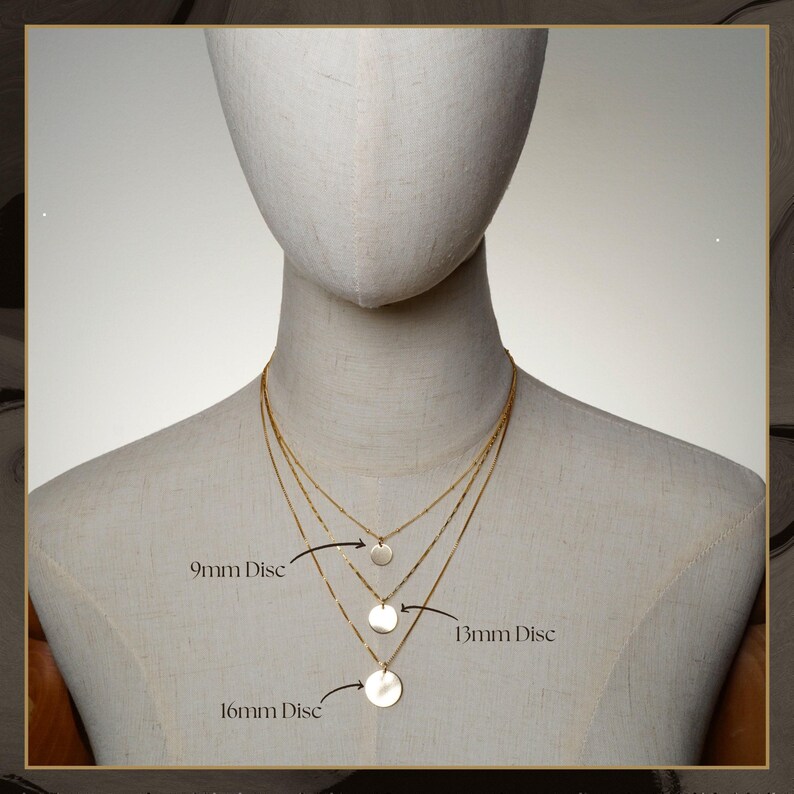 Charm de coordenadas, Charm de disco de coordenadas personalizado / Relleno de oro de 14 k, Plata de ley, Relleno de oro rosa imagen 4