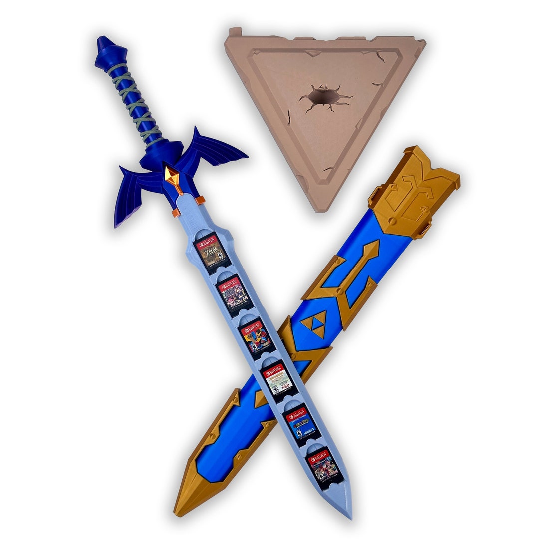 Master Sword Nintendo Switch Game Case Etsy