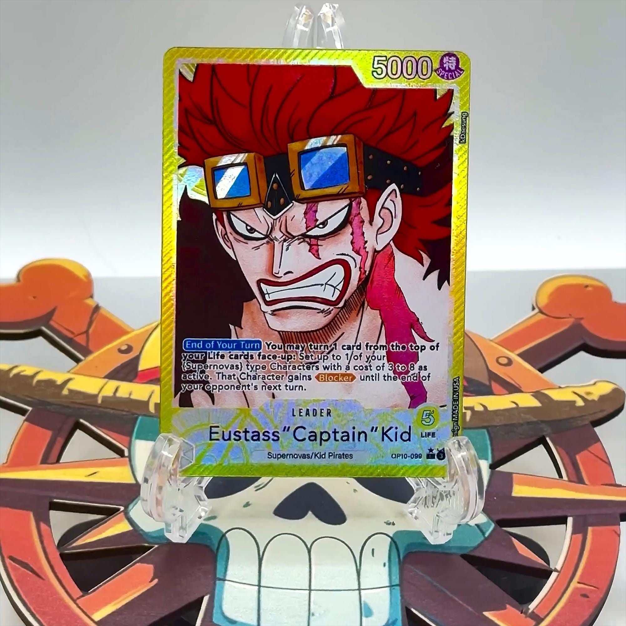 Eustass Kid One Piece Tcg - Etsy