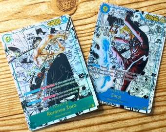 OPTCG Proxy Card Manga Zoro/Sanji