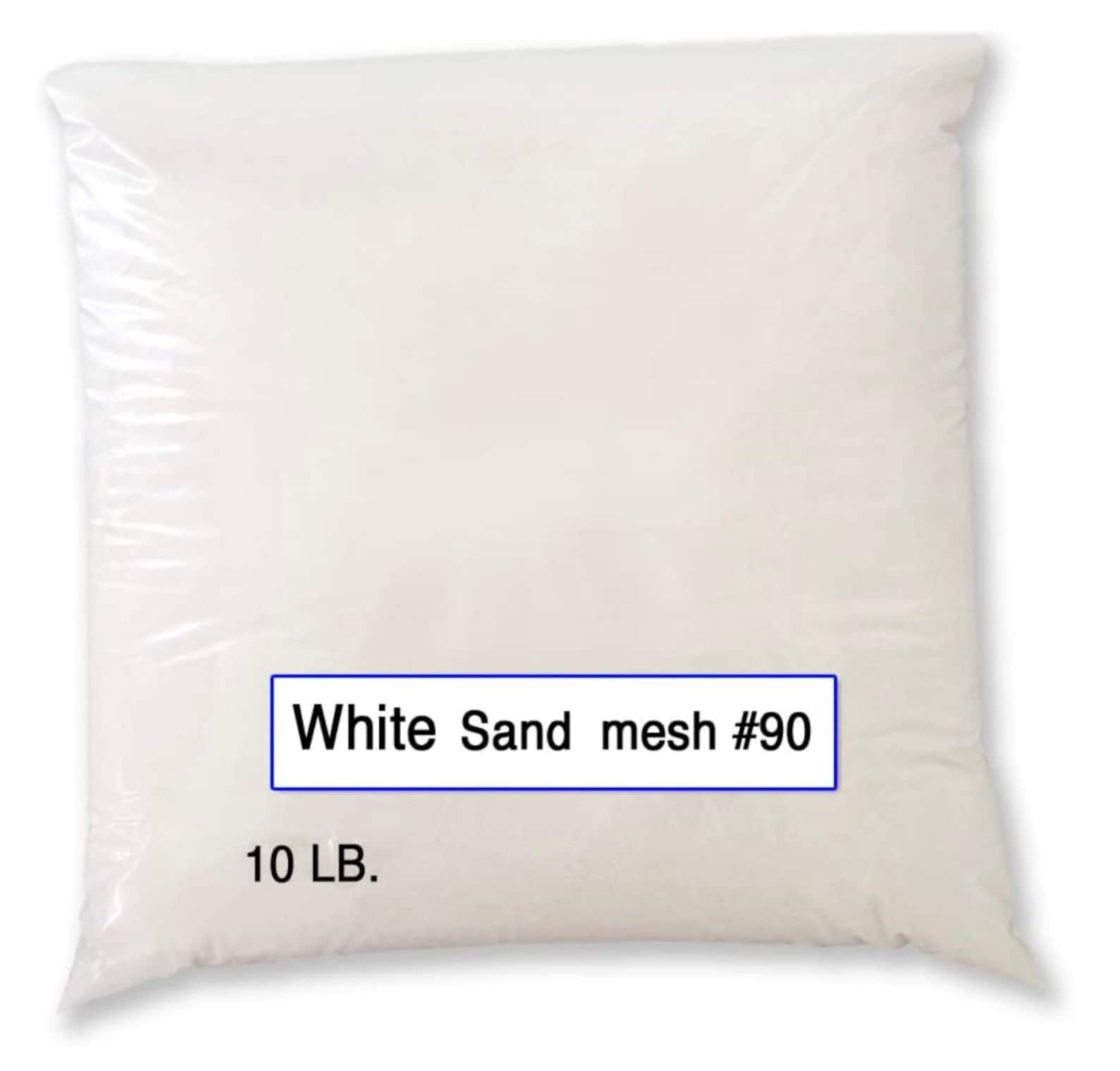 Fine White Sand 10 lb bag Etsy