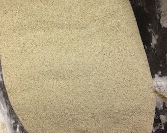 12 oz Fine Tan River Quartz Sand mesh #90