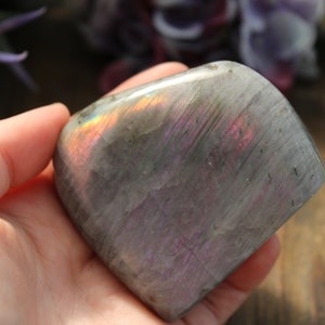 Pink Labradorite Freeform low quality