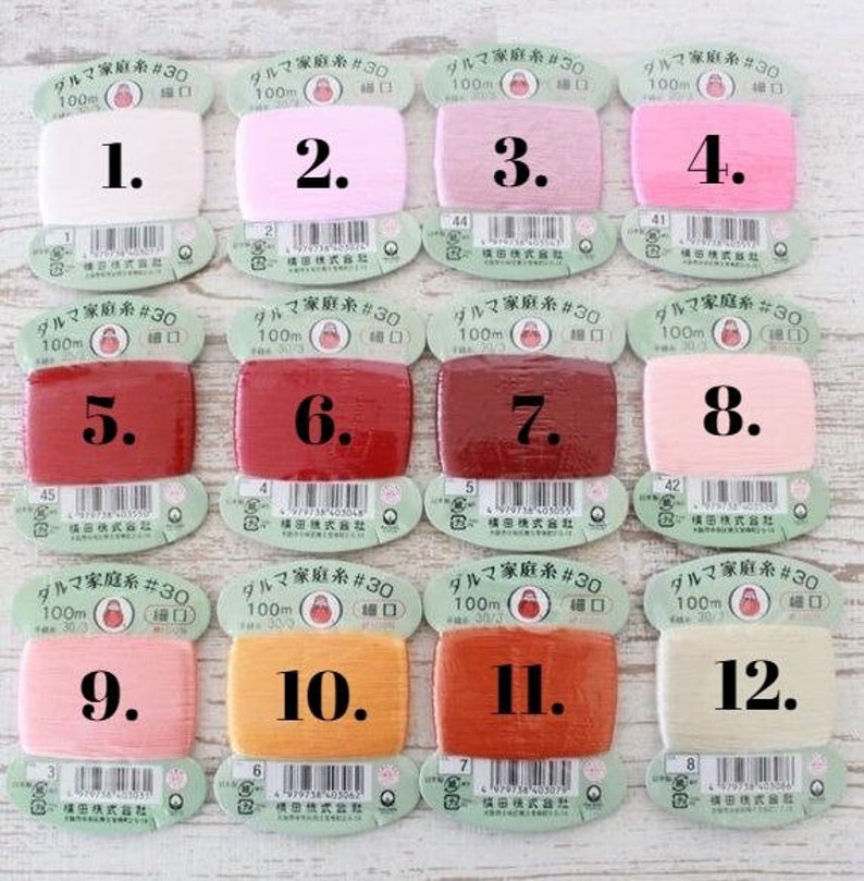 Daruma 56 Perfect Color Thread for Quilting Needlework Etsy