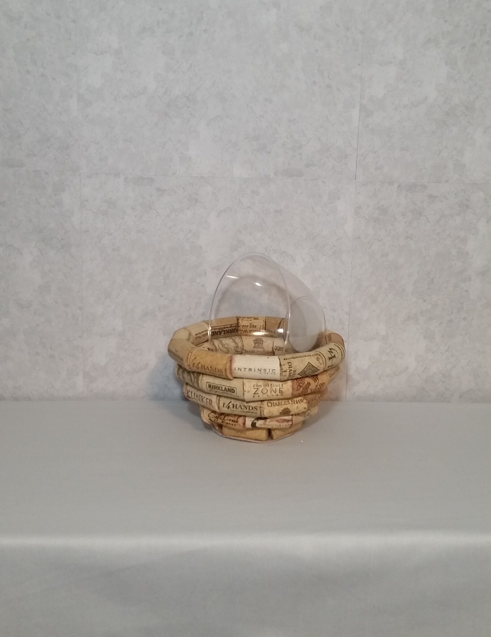 Small bowl wine cork bowl cork bowl wine room decor candy Etsy