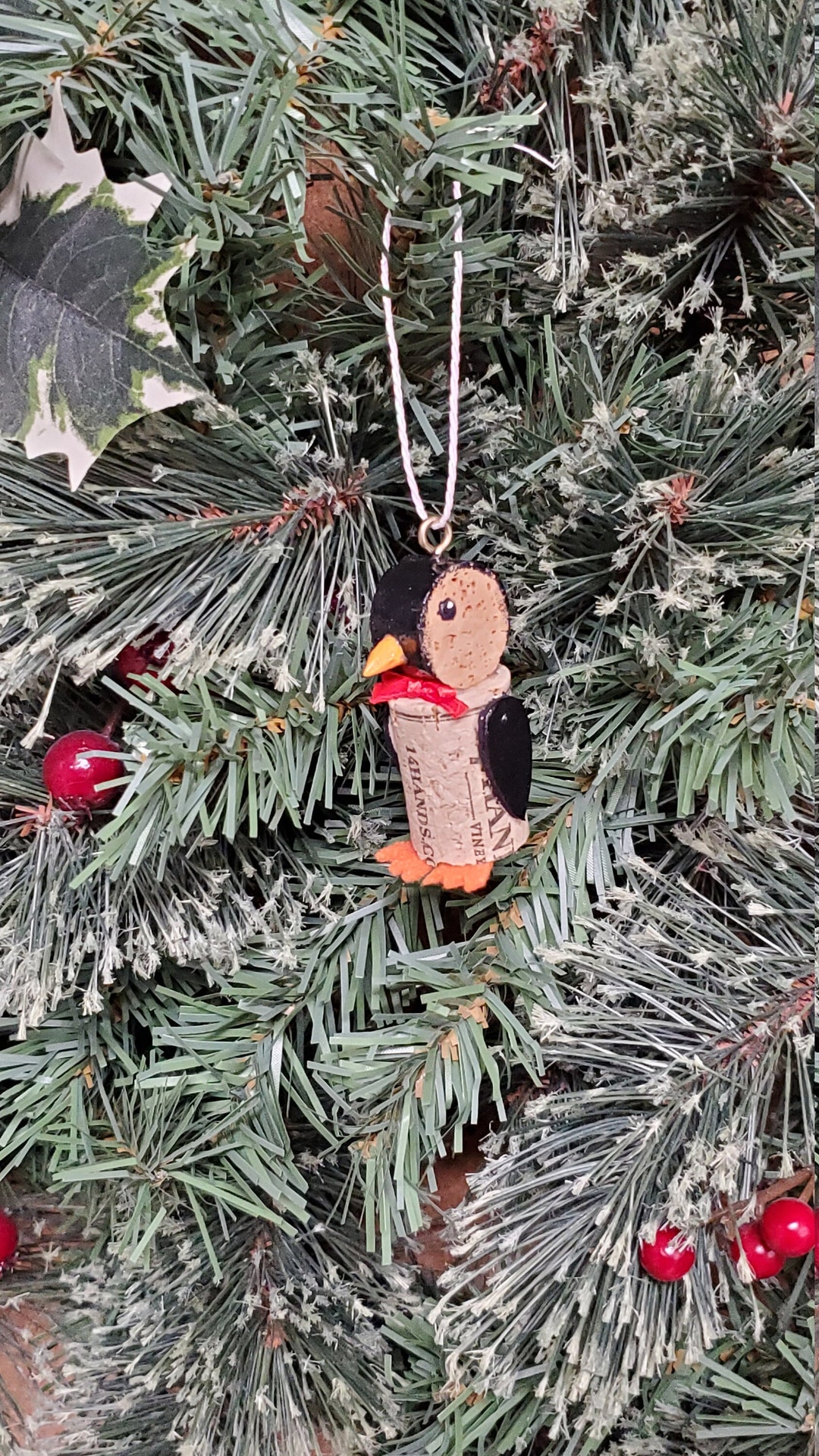 Penguin Ornament Penguin Christmas Ornament Penguin Gift - Etsy