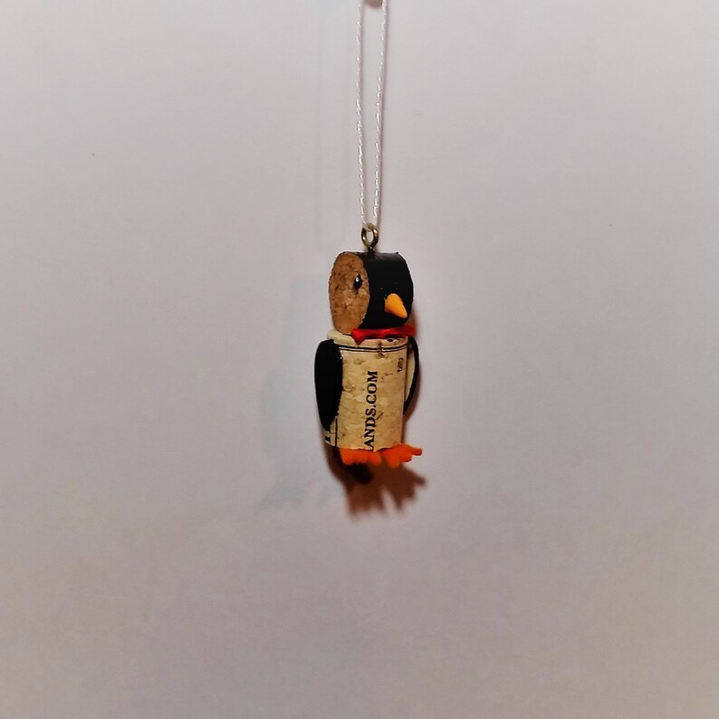 Pink Christmas Penguin First Christmas Christmas Ornament