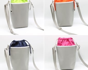 Canvas Drawstring Crossbody