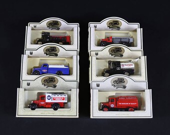 Réplicas de camiones de metal fundido a presión Chevron, modelos conmemorativos de Lledo