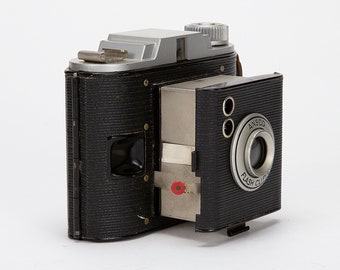 Vintage 1940s Ansco "Flash Clipper" Fixed-Focus 616 Roll Film Camera