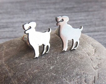 Aries earrings Aries gift for Aries Zodiac jewellery zodiac earring Aries zodiac stud Aries jewelry Tiny studs Zodiac Birthstone earrings