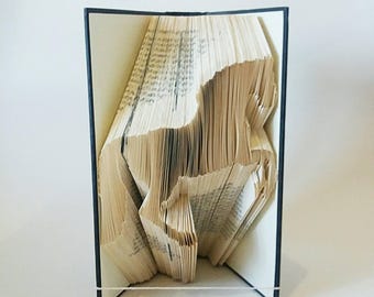 Horse - Pony - Folded Book Art Sculpture - Instructions - Pattern - Tutorial - Equine - Equestrian - Craft - How To - Digital - Download