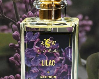 Lilac Perfume by Air & Weather:  An Ethereal Bouquet of Dew-Kissed Lilac Blossoms