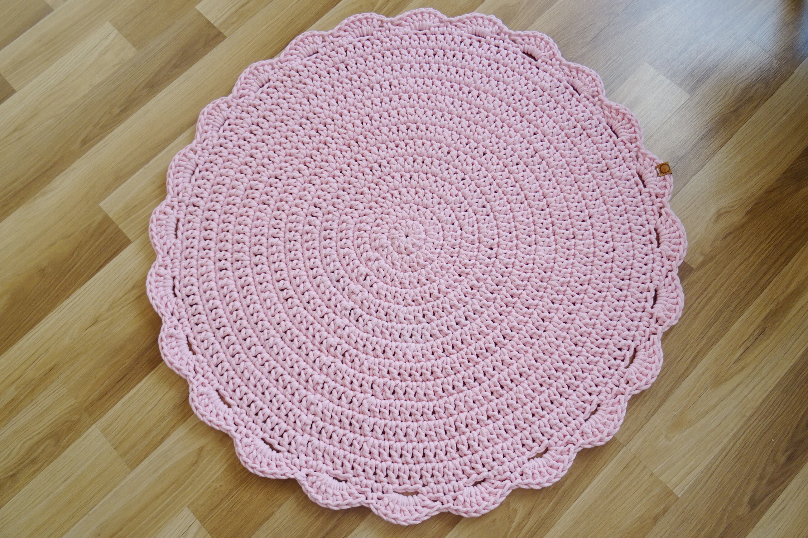 Pink Round Rug for Girl Toddler Room Decor Girl Small Round Etsy