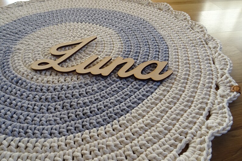 Boho Nursery Rug Boho Round Rug Nursery Rug Girl Toddler Etsy