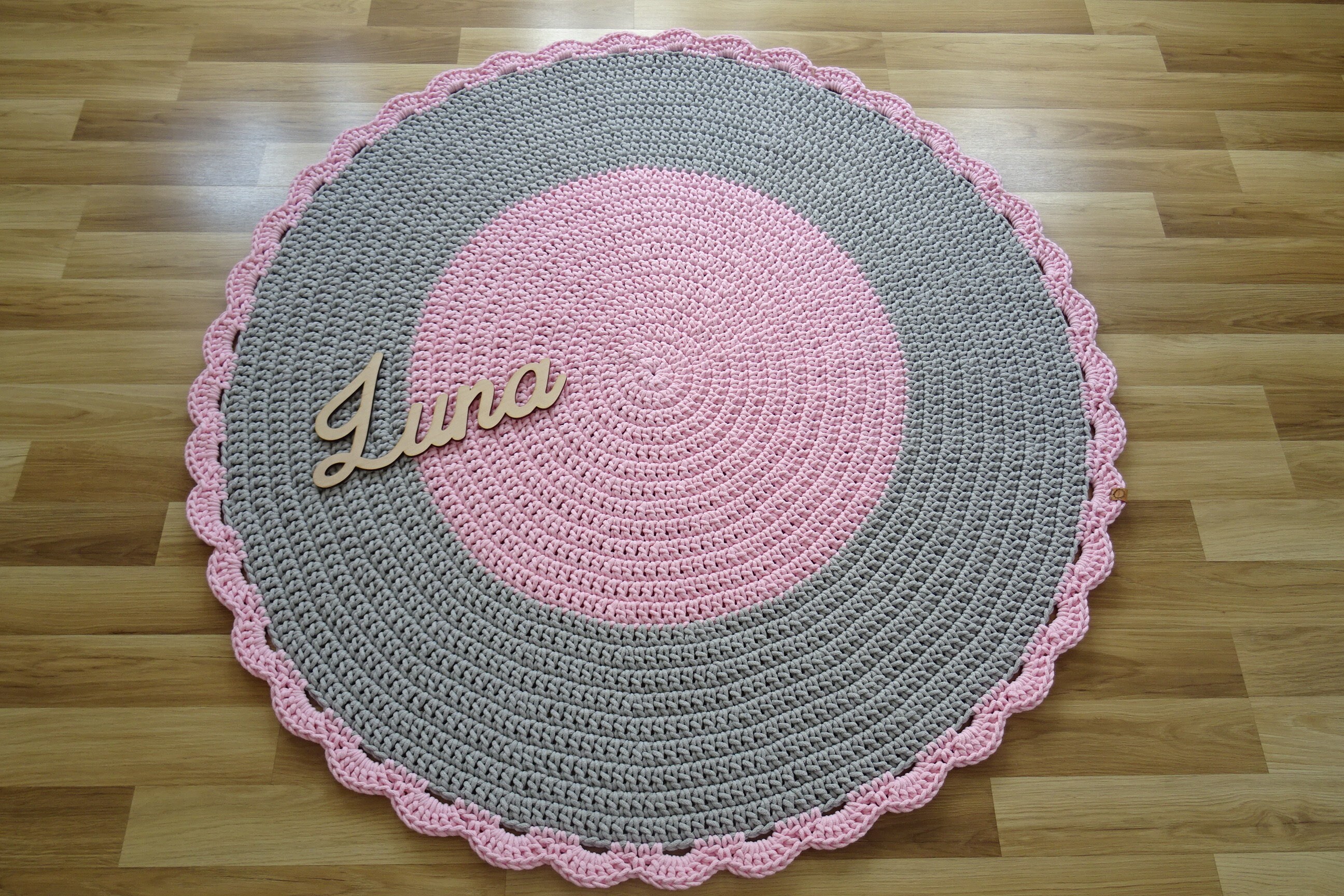 ROUND RUG Nursery Rug Princess Bedroom Decor Pink Bedroom Etsy