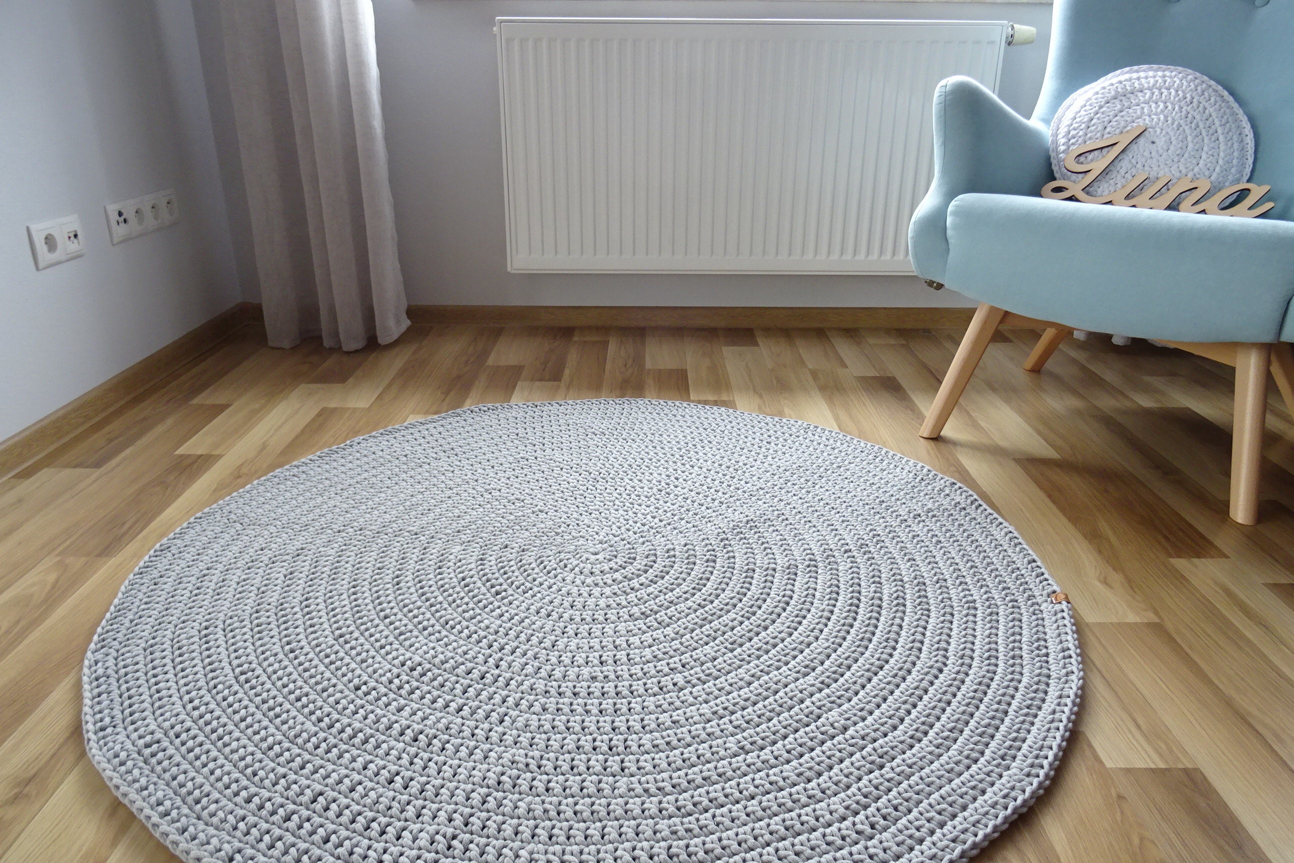 Small Gray Round Rug, Cotton Round Rug, Many Colors, Nursery Rug, Small Round  Rug, Large Round Rug, Round Bath Mat, Floor Rug, Round Carpet -  Canada