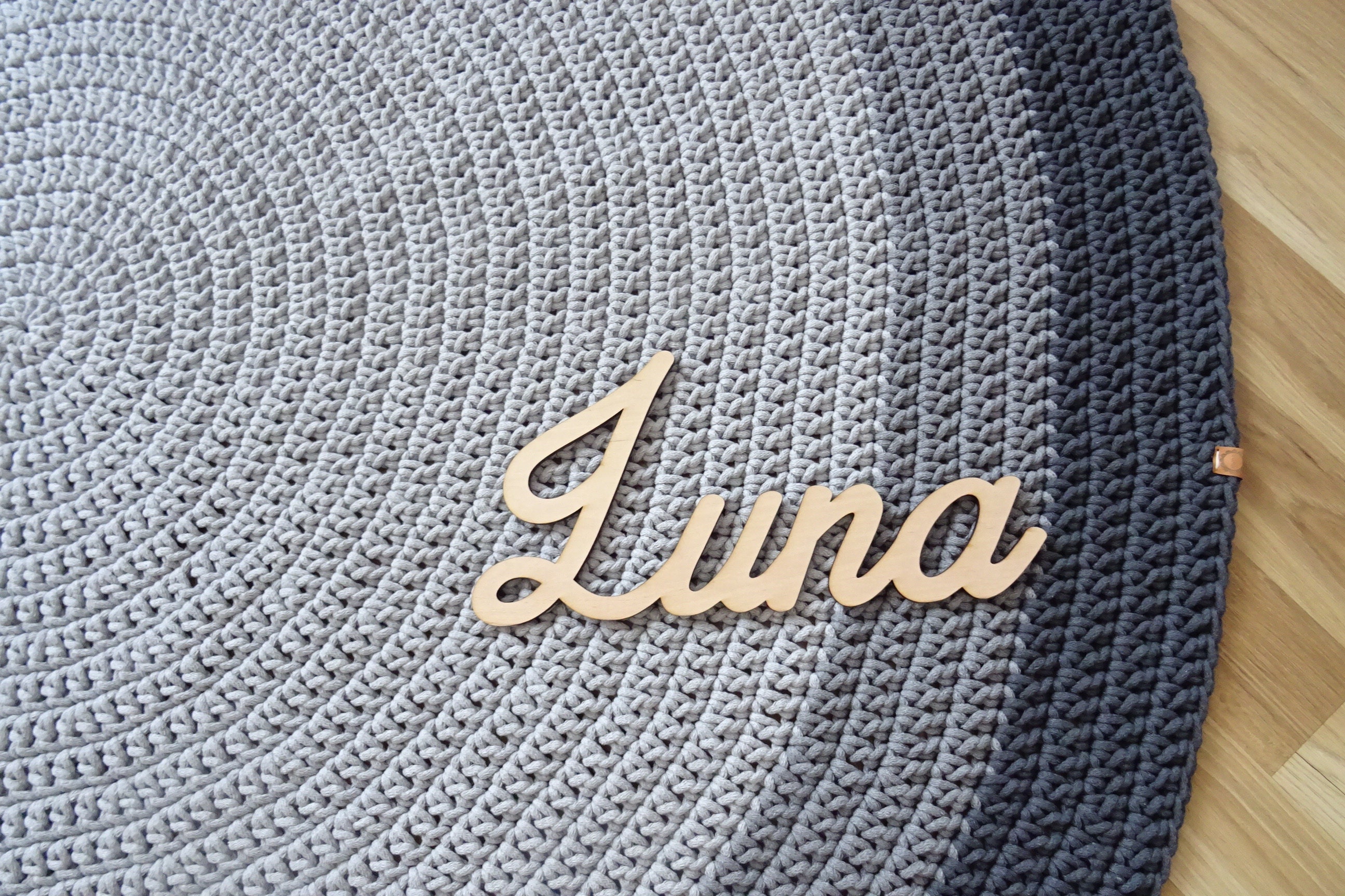 LARGE ROUND RUG Nursery Rug Crochet Rug Nursery Decor Boy Etsy